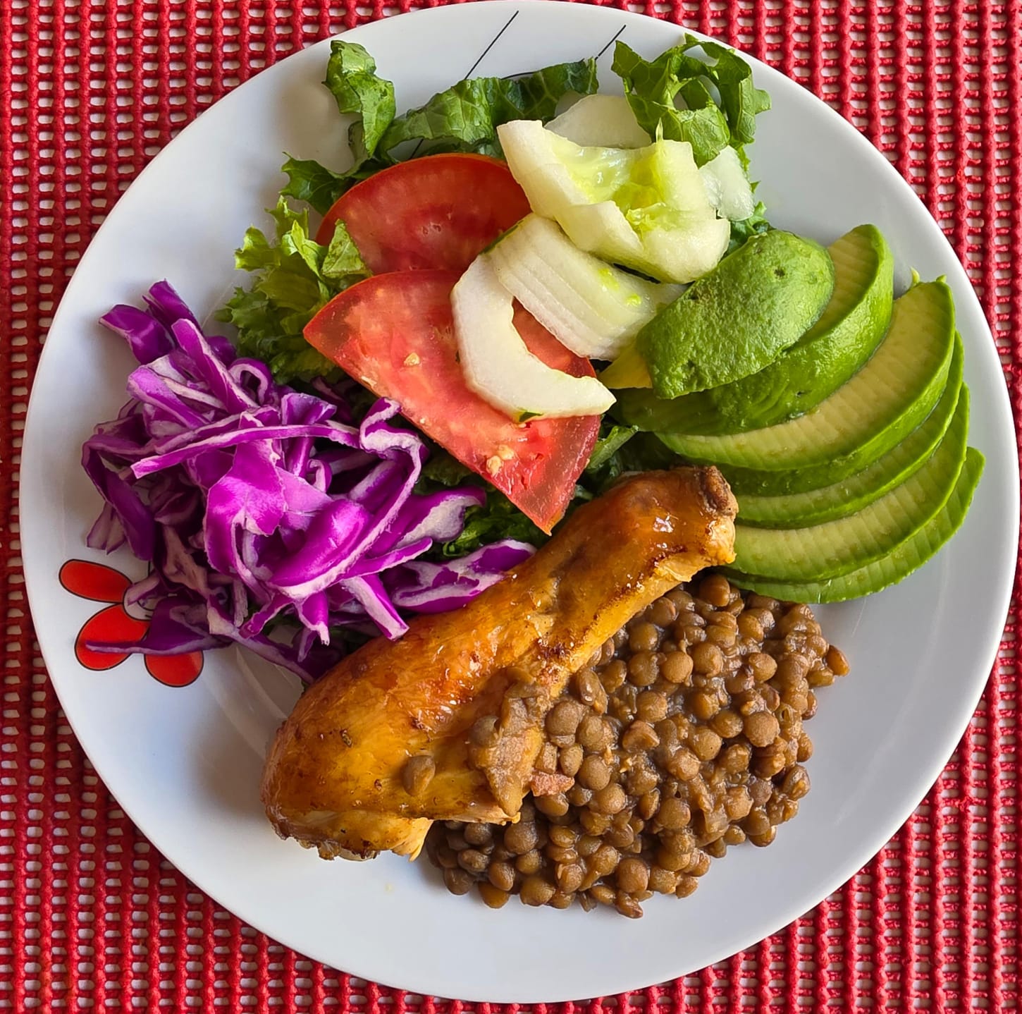 Lentejas con pollo FIT